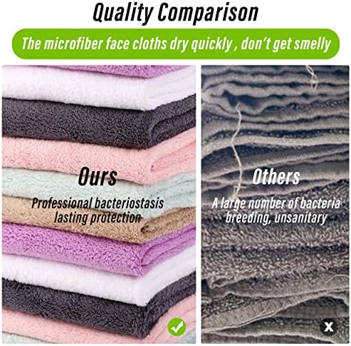 TENSTARS 12 Pack Premium Washcloths Set - Image 4