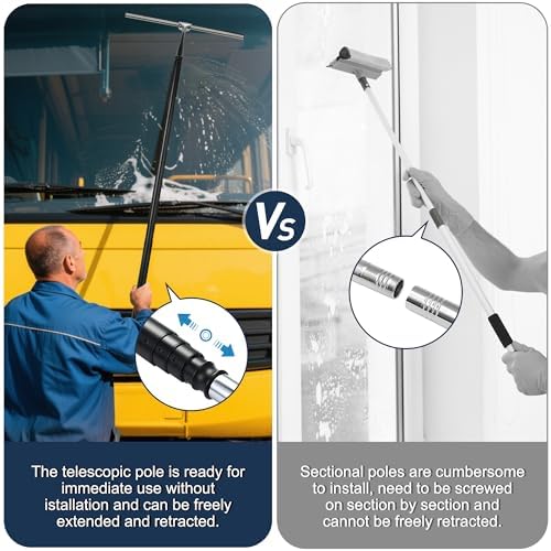 12-51’’ Telescopic Window Squeegee - Image 2