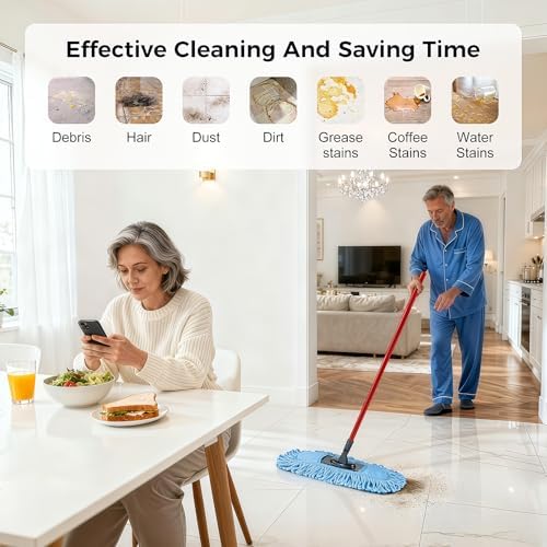 4 Pack Reusable Dust Mop Heads Compatible - Image 7