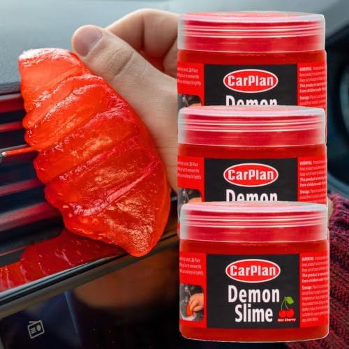 CarPlan Demon Slime Car Interior Cleaner Gel, 5.6 Oz by CarPlan