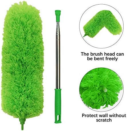 DELUX Microfiber Feather Duster Extendable Duster - Image 3