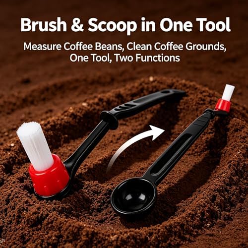 2 Pack Espresso Machine Cleaning Brush Set, Coffee Machine Steam Brush - Image 2