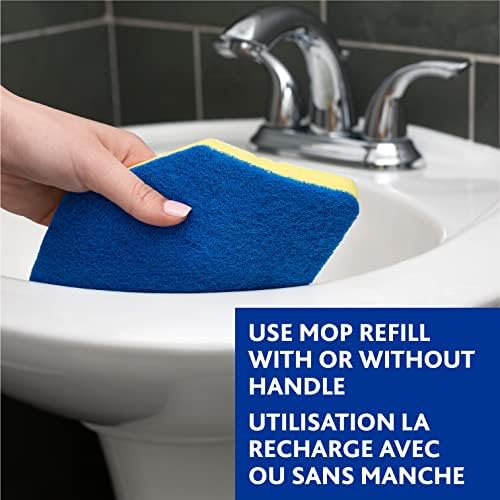 Vileda Bath Magic Bathroom and Tub Mop | Multisurface Cleaning Mop | Safe to - Image 6