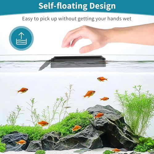 hygger Aquarium Magnet Glass Cleaner, Magnetic Fish Tank Cleaner - Image 5