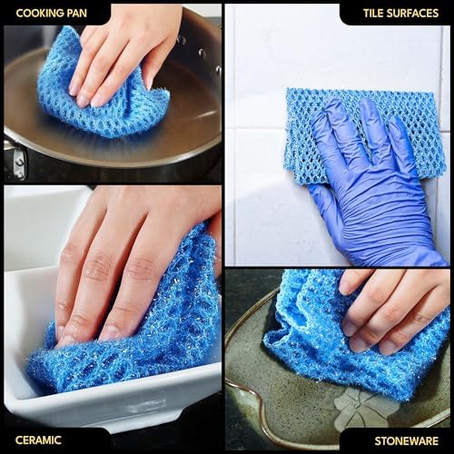 Non Scratch Dish Scrubbers for Cleaning Dishes - Image 4