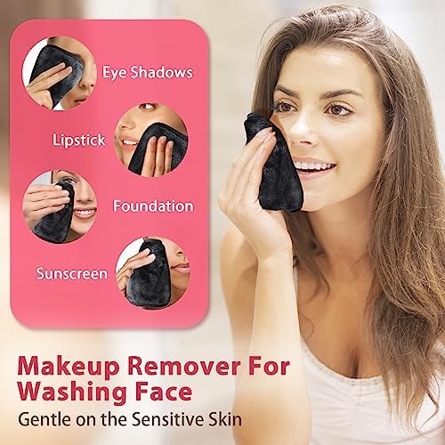 Makeup Remover Cloth, Makeup Remover Pads Microfiber Face Washcloth - Image 2