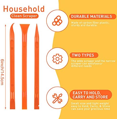 Honoson 9 Pcs Cleaning Scraper Tool, Scratch Free - Image 3
