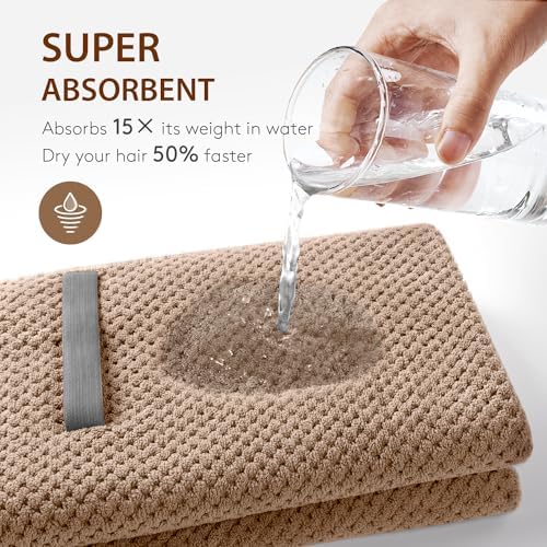 YFONG Large Microfiber Hair Towel Wrap - Image 6