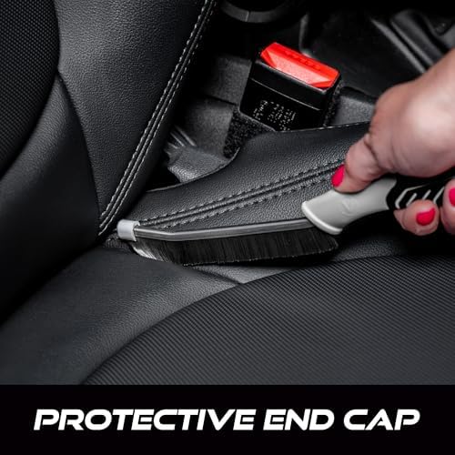 VIKING Car Detailing Brush for Interior Cleaning, 4 Pack - Image 3