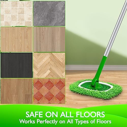 Reusable Microfiber Chenille Mop Pads - Image 5