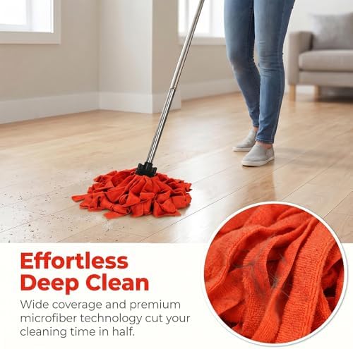 Microfiber Cloth Mop for Floor Cleaning - Image 3