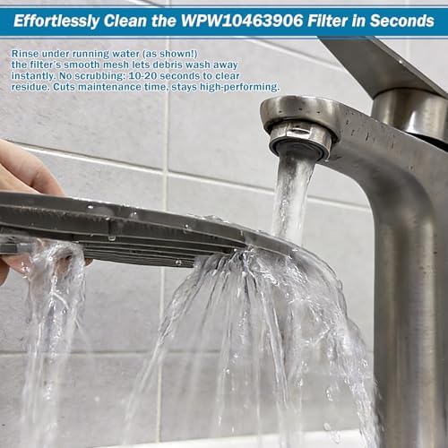 WPW10463906 Dishwasher Screen Filter Replacement - Image 4