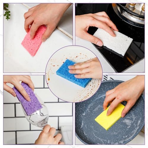 Zhengmy 504 Pcs Sponges Bulk Sponges Kitchen Compressed Sponge - Image 4