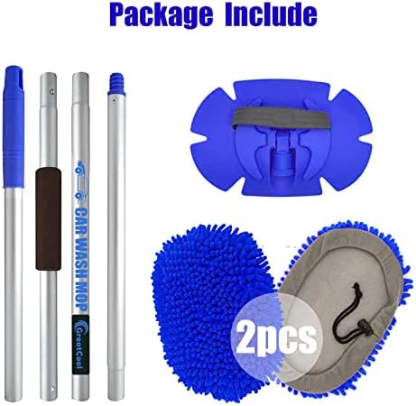62" Car Wash Brush Mop Kit - Image 7