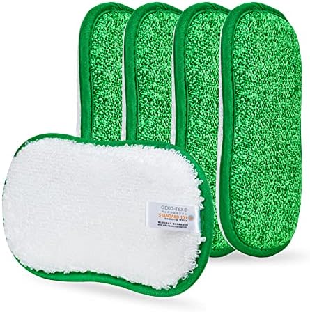 Reusable Sponges for Dishes, Kitchen Sponge for Washing Dishes Pack 5/10 by comfso