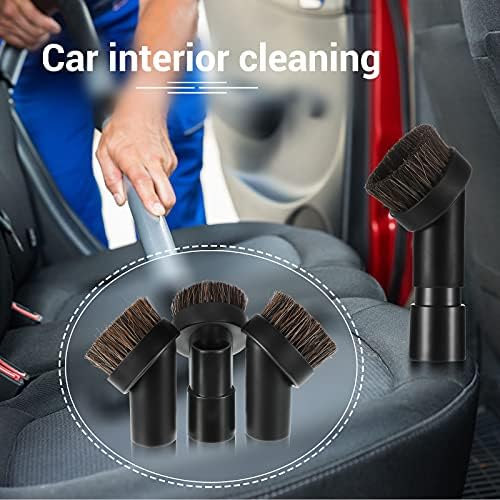 Honoson 3 Pcs 25 mm Vacuum Brush Attachment Round Dust Brush - Image 5