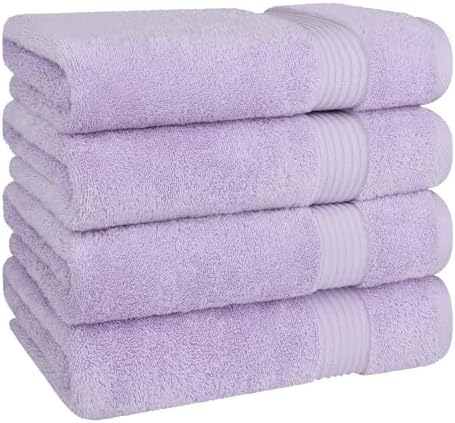 Cotton Paradise 100% Cotton Turkish Towel Set, Soft Absorbent Quick Dry - Image 5