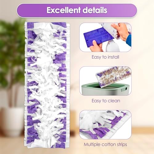 Replacement Power Mop Pads for Swiffer PowerMop, Disposable PowerMop Mopping - Image 6