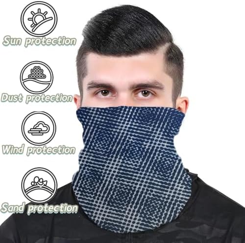 Neck Gaiter Face Cover Bandana Mask Scarf, Breathable Sun& Dust-proof - Image 2