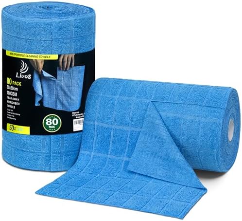 LIVOS Microfiber Cleaning Cloth Roll by LIVOS
