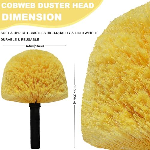 Twist-On Cobweb Duster Head Brush - Image 2