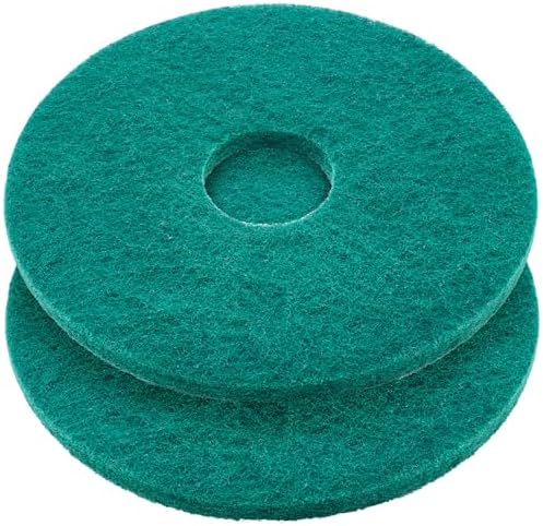 Teenyyou 2 Pcs 12" Green Floor Buffer Pads by Teenyyou