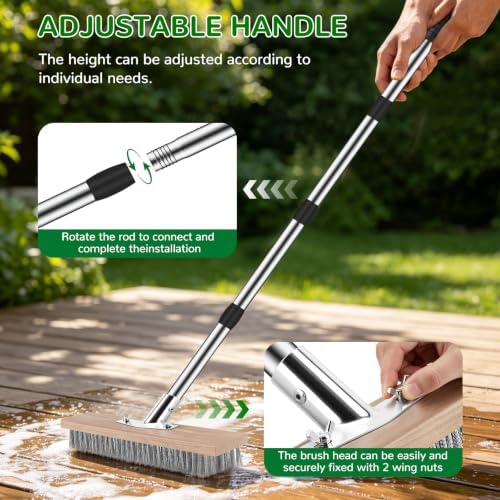 SetSail Stainless Steel Deck Scrub Brush - Image 4