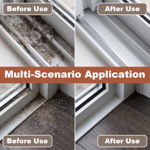 2 Pcs 2 in 1 Groove Cleaning Brush Window Track Crevice Cleaner - Image 5