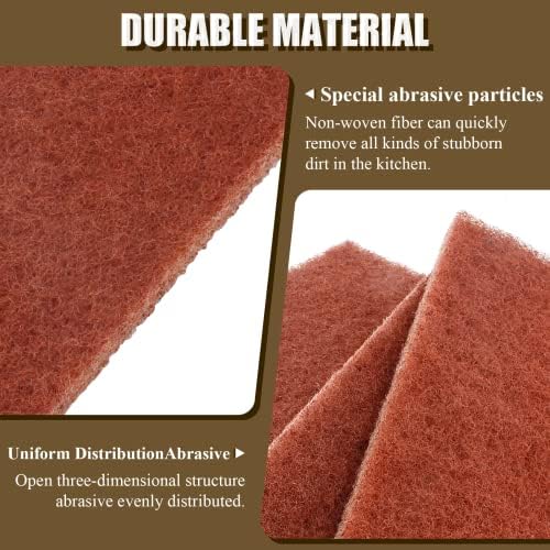 6 Pcs 4x6 Inch Medium Scuff Pads - Image 2