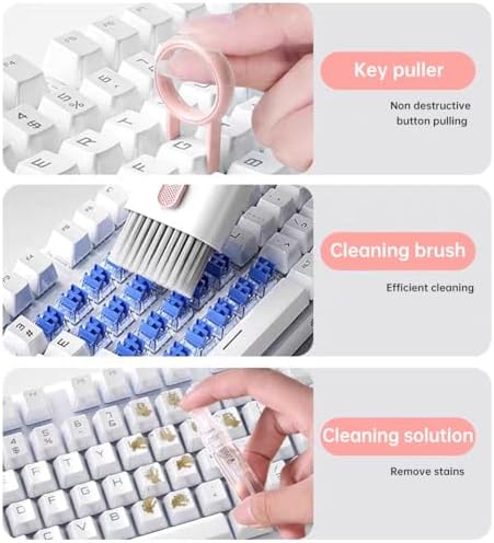 7-in-1 Electronic Cleaner Kit, Phone Laptop Keyboard Cleaner, Keycap Puller - Image 4