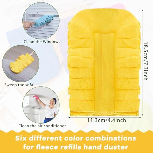 12 Pcs Reusable Duster Refills Washable Pads - Image 2
