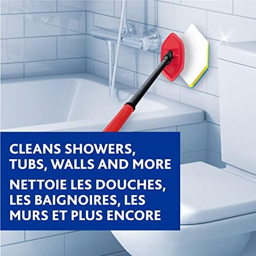 Vileda Bath Magic Bathroom and Tub Mop | Multisurface Cleaning Mop | Safe to - Image 4