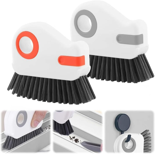 2 in 1 Groove Cleaning Brush, Window Track Cleaner Brush by BYXIWA