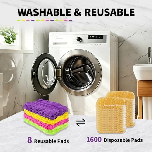 8 Pack Reusable Duster Pads Compatible - Image 7