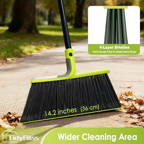 TidyBliss 4 Packs Outdoor Broom Heavy Duty - Image 2