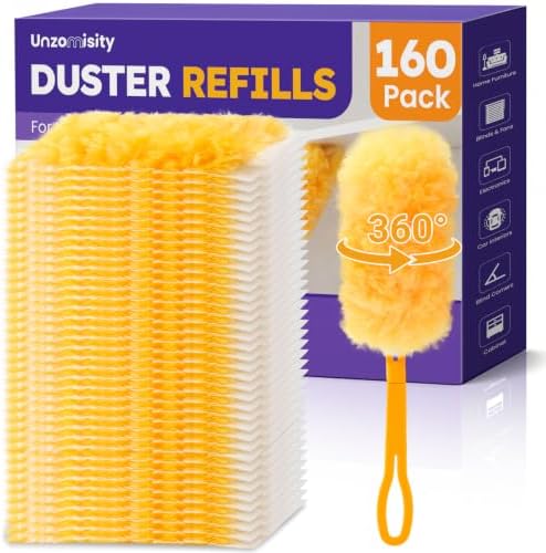 160 Count Duster Refills for Swiffer 360° Dusting Refills by HOME