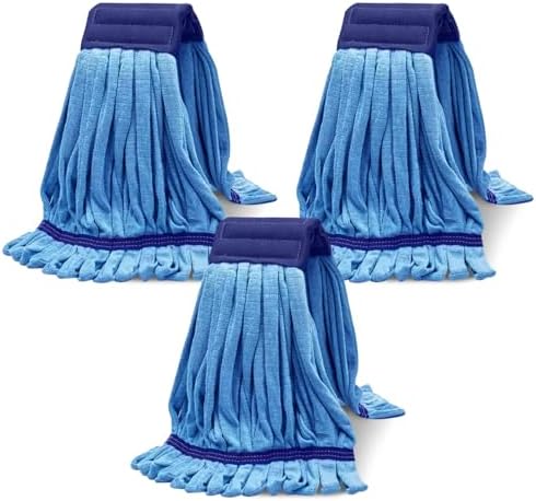 Heavy Duty Commercial Mop Head Replacement Microfiber Tube Mop Heads by BeiLan