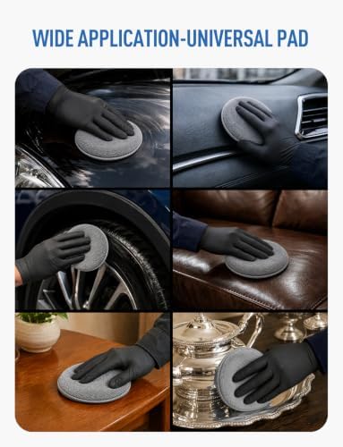 FONAROLL Microfiber Wax Applicator Pads, Car Wax Applicator, Buffing & Detail - Image 5