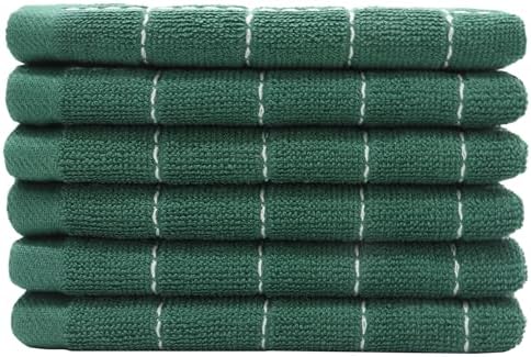 Terry Dish Rags Cloths, 12”x 12”, 6 Pack - Image 3