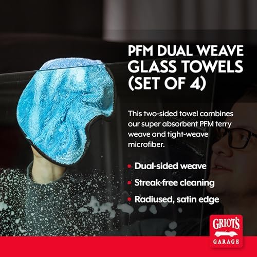 Griot's Garage PFM Dual Weave Glass Towels - Image 2