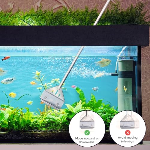 Kirecoo 25.6" Stainless Steel Aquarium Algae Scraper - Image 6