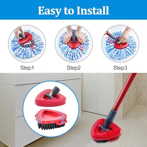 Mop Heads Replacements for O-Cedar RinseClean 2-Tank Spin Mop, Mop Replace Head - Image 5