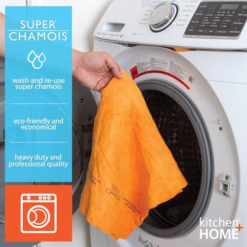 Super Chamois - Extra Large 20" X 27" Super Absorbent Cleaning Cloth - 6 Pack - Image 6