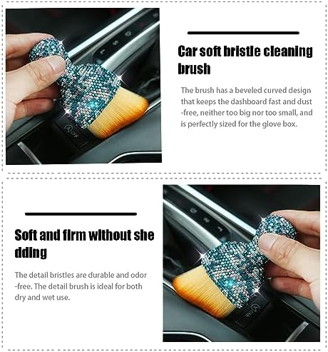 zipelo Diamond-Handle Car Detailing Dust Brush - Image 3