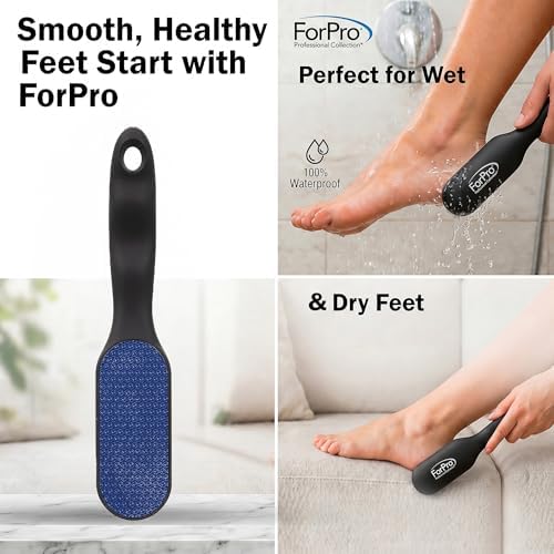 ForPro Nano Glass Foot File Callus Remover, Double-Sided Foot Scrubber - Image 4