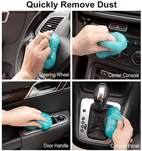 TICARVE 2Pack Cleaning Gel for Car Cleaning Putty Car Slime for Cleaning Car - Image 5