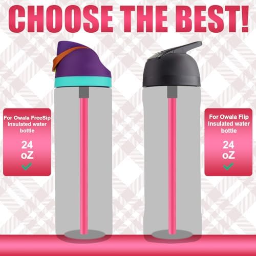 6PCS Replacement Straws for Owala Water Bottle 24 oz 32 oz Accessories - Image 3