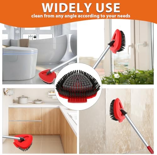 Spin Mop Replace Scrub Brush Head Compatible - Image 7