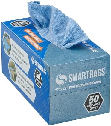 Arkwright Smart Rags Microfiber Cleaning Cloths, Lint Free 180 GSM Reusable by Arkwright