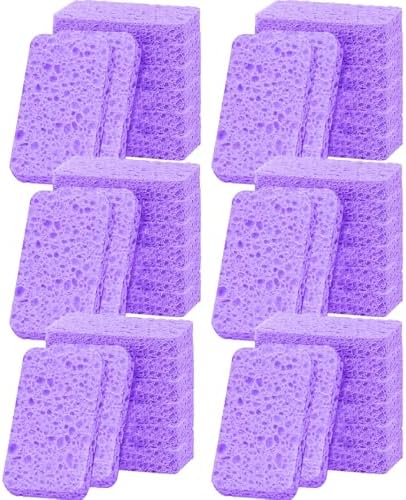 36 - Pack Non-Scratch Scrub Sponges - Sponges by Mainlyrunmakeupsuppliers
